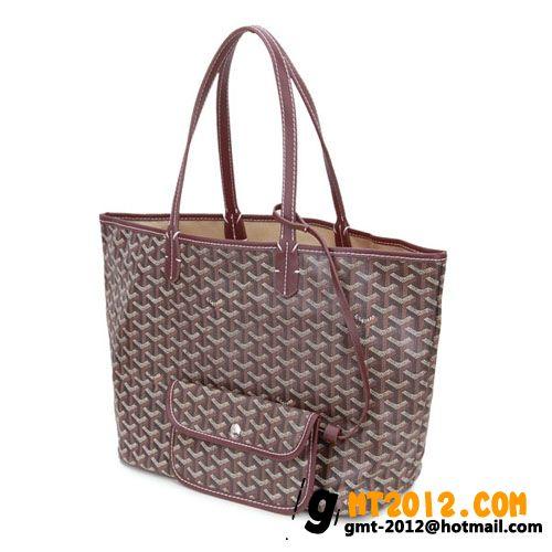 ゴヤールスーパーコピー トートバッグ サンルイPM ブラウン GOYARD-014